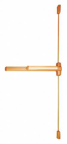 VON DUPRIN 9927NL 4 US10 Surface Vertical Rod,  Exit Device,  Satin Bronze,  99,  48 in Door Width