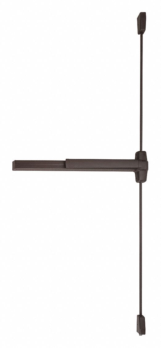 VON DUPRIN 9927NL-OP-F 3 313 Surface Vertical Rod,  Exit Device,  Dark Bronze,  99,  36 in Door Width