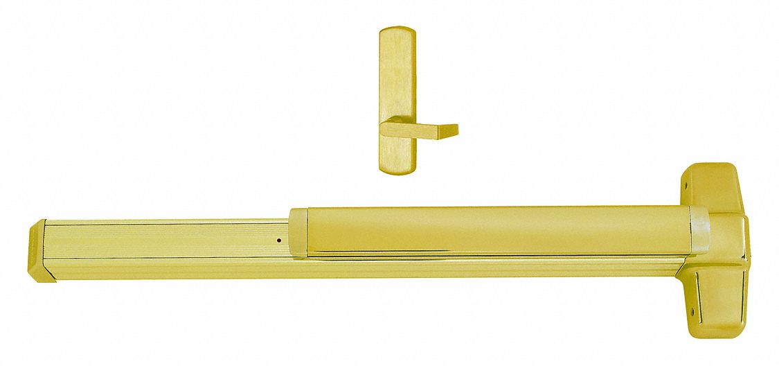 VON DUPRIN 99DT 3 US3 Rim,  Exit Device,  Bright Brass,  99,  36 in Door Width