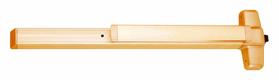 VON DUPRIN 99EO 4 US10 Rim,  Exit Only Exit Device,  Satin Bronze,  99,  48 in Door Width