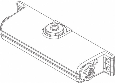 LCN 1261-3071 AL Aluminum,  Standard Cylinder Assembly