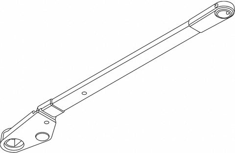 LCN 4310ME-3077SF LH AL Aluminum,  Swing Free Arm