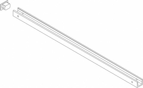 LCN 9130-3038 ANCLR Aluminum,  Standard Track