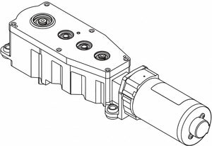 LCN 9550-3454 RH Aluminum,  Motor Gear Box