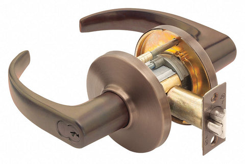 BEST 9K37R14DS3613 Door Lever Lockset,  Mechanical,  Heavy Duty,  Not Included (Lock Sold Less Core)