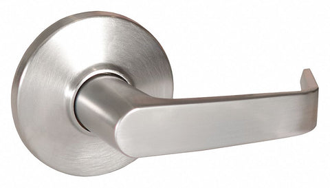 BEST 9KDT1DT15D626 Door Lever Lockset,  Mechanical,  Heavy Duty,  Not Keyed,  Satin Chrome,  2 3/4 in Backset