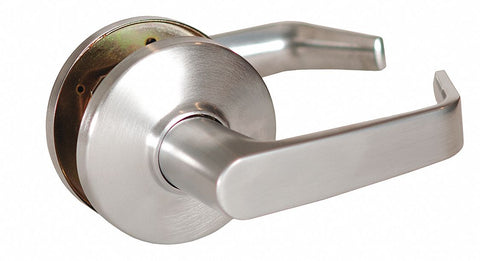 BEST 9KDT2DT15D626 Door Lever Lockset,  Mechanical,  Heavy Duty,  Not Keyed,  Satin Chrome,  2 3/4 in Backset