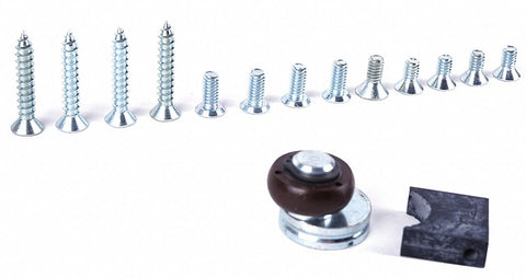LCN 6030-WMS AL Aluminum,  Wood and Machine Screws
