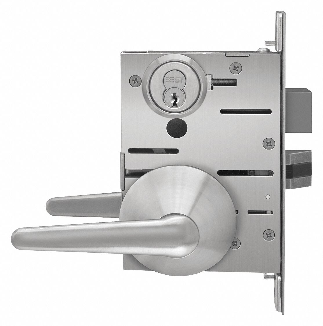 BEST SPSLMLW416F630RH Mortise Lockset,  Mechanical,  Heavy Duty,  Not Included (Lock Sold Sepately)