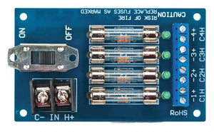 SECURITRON PDB-4F1 Plastic Power Distribution Board