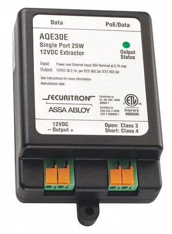 SECURITRON AQE30E Plastic Power Supply
