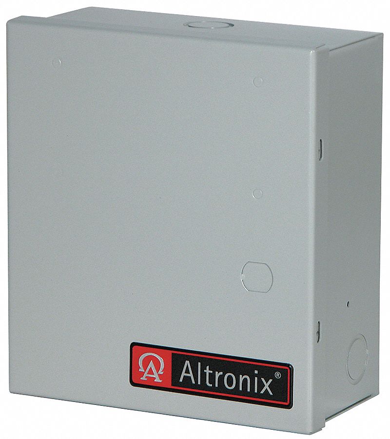 ALTRONIX ALTV244ULCB Steel Power Supply 4PTC 24Vac @ 3.5A with Gray Finish
