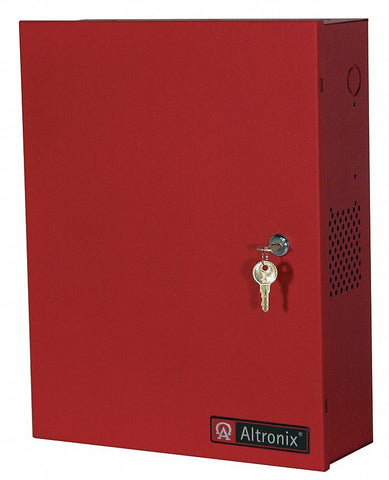 ALTRONIX AL1024ULXR Steel Power Supply /Fire 24VDC @ 10A with Red Finish