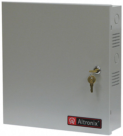 ALTRONIX BC300 Steel Enclosure Lg Fits 2- 7Ah Battery with Gray Finish