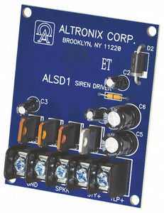ALTRONIX ALSD1 Phenolic or Fiberglass Siren Driver 6-12VDC 2 Ch Hi Current