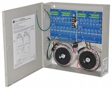 ALTRONIX ALTV2432600ULCB Steel Power Supply 32PTC 24Vac @ 25A with Gray Finish