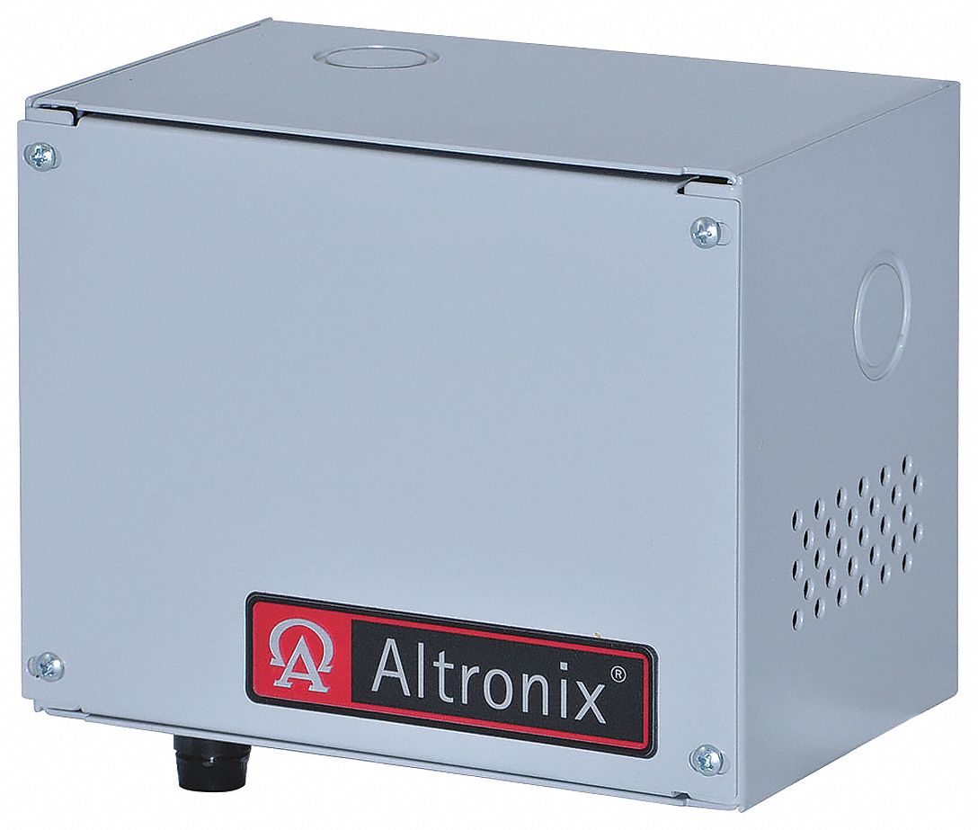 ALTRONIX CAB4 Steel Enclosure Fits 1- 12Ah Battery with Gray Finish