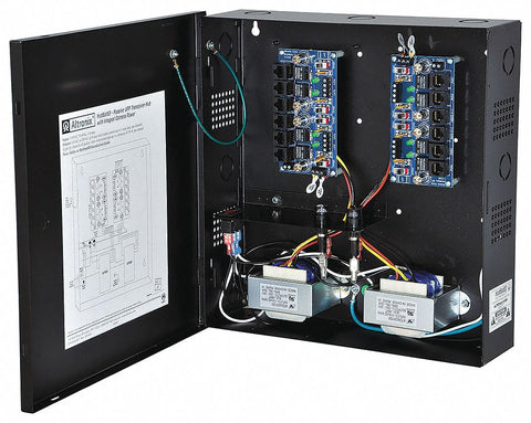 ALTRONIX HUBSAT8D Steel Passive UTP Hub W/Power 8 Channel with Gray Finish