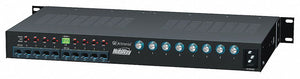 ALTRONIX HUBWAY83DS Steel Passive UTP Hub W/Power 8 Channel W/8 Dc Baluns with Black Finish