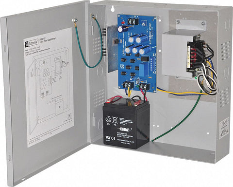 ALTRONIX LPS5C12X Steel Linear Power Supply- 12VDC @ 3.5A Ac Battery with Gray Finish