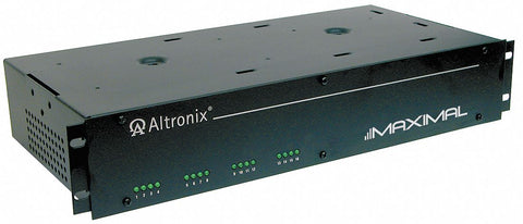 ALTRONIX MAXIMAL3RD Steel Power Supply 16PTC 12VDC Or 24VDC @ 6A with Black Finish