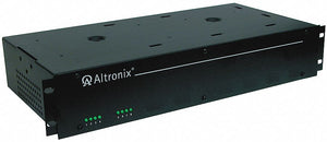 ALTRONIX R615DC8UL Steel Power Supply 8Fuse 6-15VDC @ 4A Rack with Black Finish