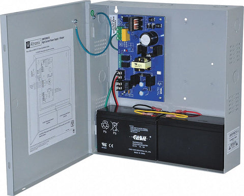 ALTRONIX SMP3PMCTX Steel Power Supply 12VDC Or 24VDC @ 2.5A Supervised with Gray Finish