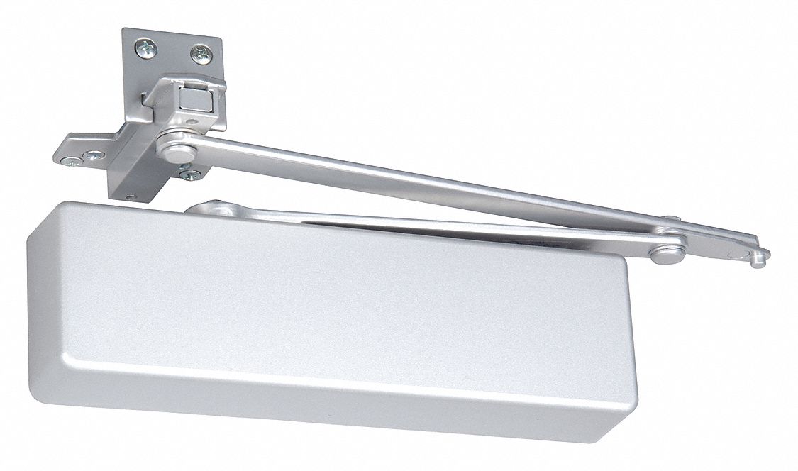YALE UNI4400 x 689 Manual Hydraulic Yale 4400-Series Door Closer, Heavy Duty Interior and Exterior, Silver