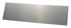 ROCKWOOD K1050.32D 6"x34" Door Protection Plate, Stainless Steel, Armor, 6 in Height, 34 in Width