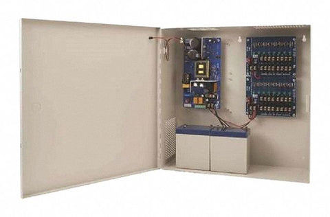 SECURITRON AQD6-8C2 Steel Power Supply with Powder Coated Finish