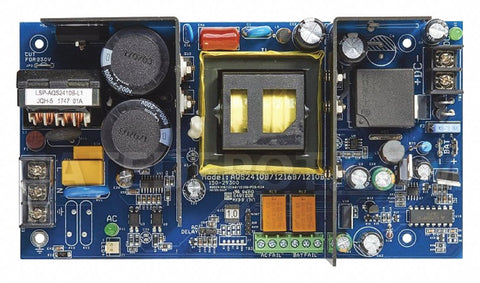 SECURITRON AQS2410B Steel Power Supply with Powder Coated Finish