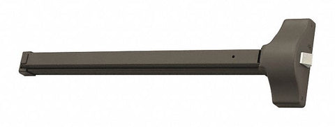 YALE 1800-36 695 Rim Exit Device,  Rim Hex Dog,  Dark Bronze,  Yale 1800,  Exit,  36 in Door Width