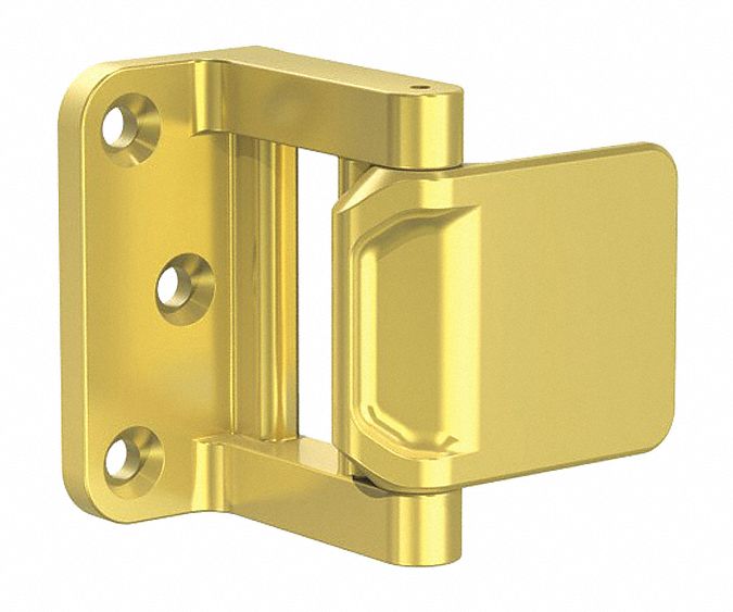 PEMKO PDLAA4 Privacy Latch, Satin Nickel, Length 1-3/4", Width 2-1/4"