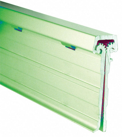 PEMKO CFM83SLF-HD1 180 ° Continuous Hinge With Holes, Mill Aluminum, Door Leaf: 1 5/8 in x 1 7/8 in W