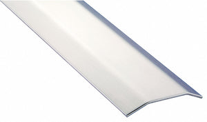 PEMKO 175SS48 4 ft x 4 in x 1/2 in Smooth Top Saddle Threshold, Silver