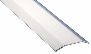 PEMKO 175SS98 8 ft x 4 in x 1/2 in Smooth Top Saddle Threshold, Silver