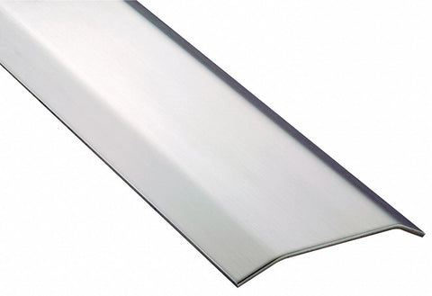 PEMKO 154SS98 8 ft x 5 in x 1/2 in Smooth Top Saddle Threshold, Silver