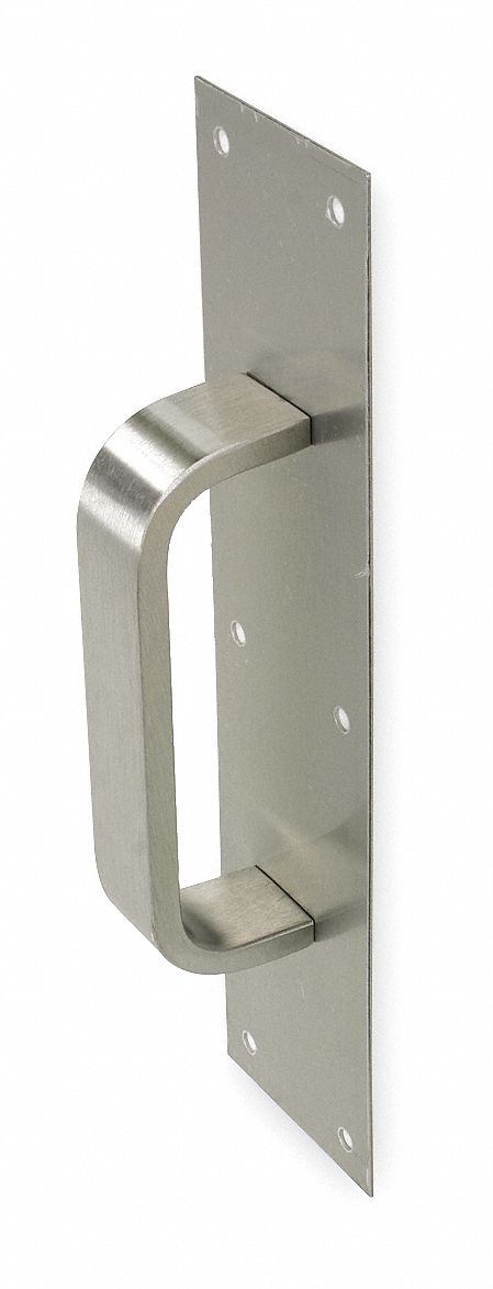 ROCKWOOD 122 X 70C.28 Door Pull Plate,  Aluminum