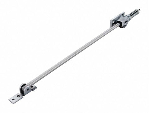 GLYNN-JOHNSON 703H-SP28 Overhead Door Holder, Hold Open and Stop, Satin Stainless Steel